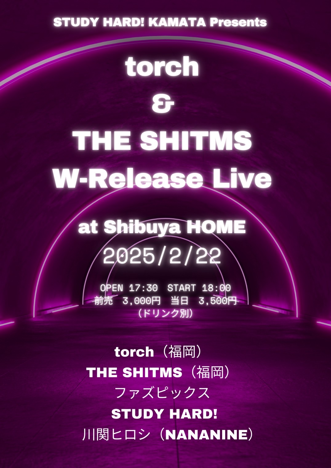 torch&THE SHITMS W-Release Live